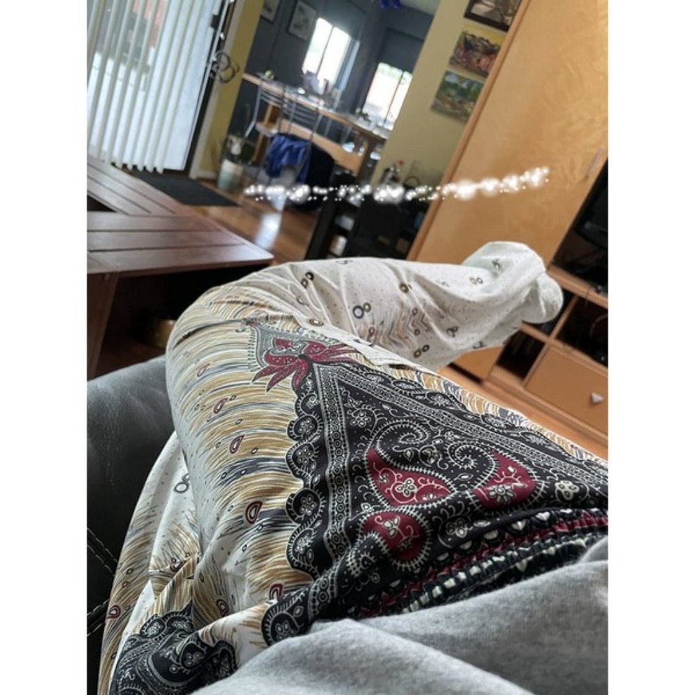 NWT Women's Harem Pants High Waist Grey